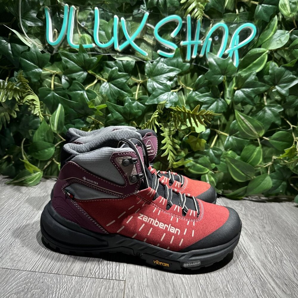 Zamberlan 335 Circe GTX MID Womens Hiking Red  Boots Size 7